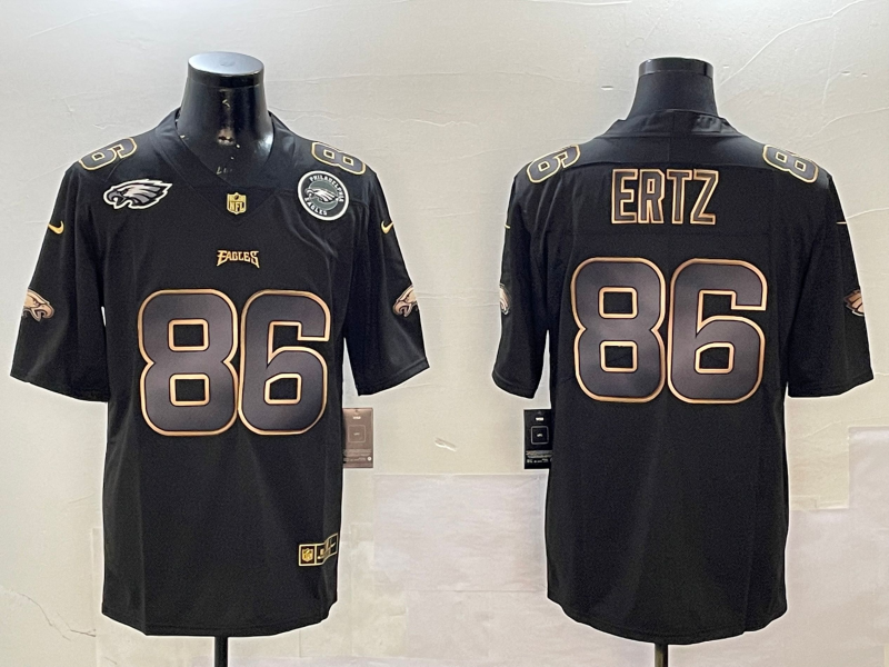 Men Philadelphia Eagles #86 Ertz black 2025 Nike NFL jersey style 017->philadelphia eagles->NFL Jersey